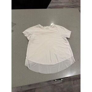 lululemon athletica White Short Sleeve Tee